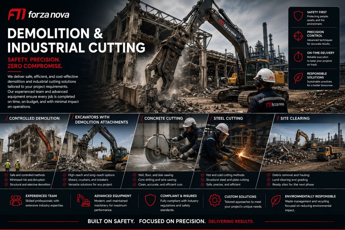 Forza Nova Demolition and Cutting Solutions