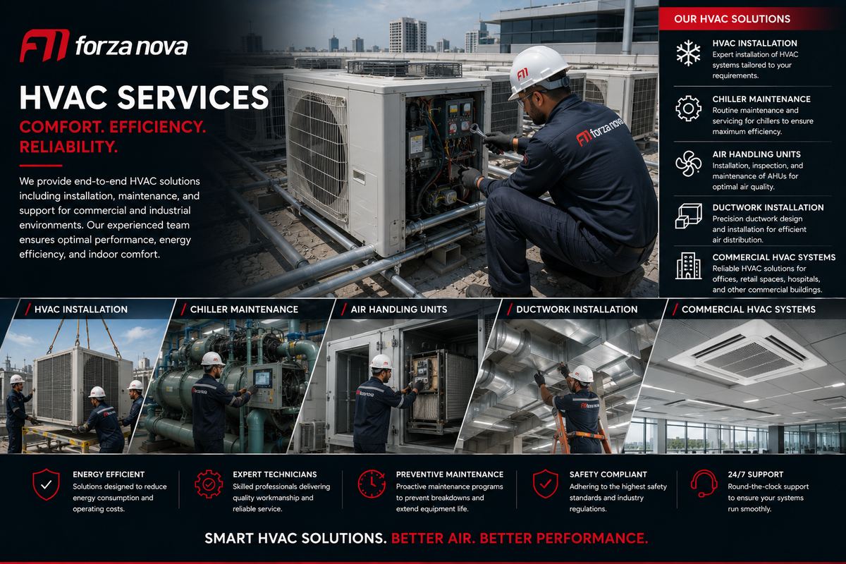 Forza Nova HVAC Maintenance and Supply
